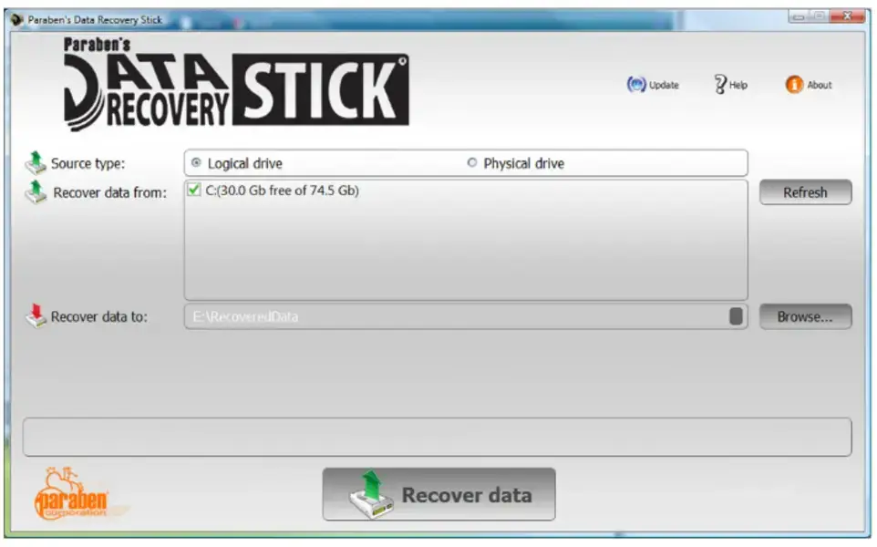 Paraben Data Recovery USB Stick