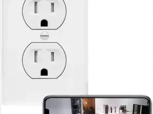 Outlet Cover with Hidden Camera