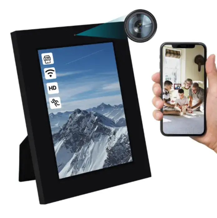 picture frame hidden video camera