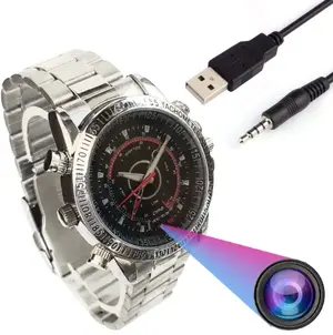 Wristwatch with Hidden Video Recording